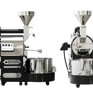 Industrial Food Peanut Soybean Cashew Nut Roasting Baking Machine Coffee Roaster thumbnail-1