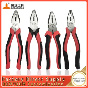 Industrial-carbon Steel 6/8 /9inches Cutting Pliers Support OEM Customization thumbnail-1