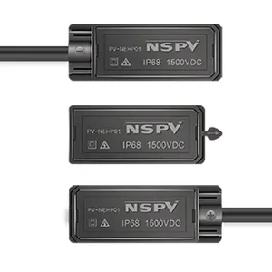 NSPV Solar Photovoltaic IP68 PV Panel NEHP01 Junction Box With Diode Including Connectors thumbnail-1