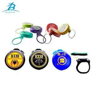 High Quality Metal Aluminum Pull Ring Caps Pull Ring Cap 26mm for Beer Milk Juice Bottle thumbnail-5