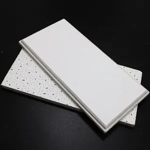Acoustic Mineral Fiber Ceiling Suspended False Ceiling for Ceiling Tile thumbnail-2