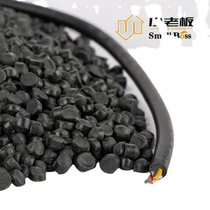 Fireproof Fire Resistance PVC Cable Trunking Wire Protection Wiring Accessories PVC Compound Granules thumbnail-6
