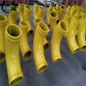 Sany Concrete Pump Accessories DN 275-45 411 Concrete Pump Extended Elbow thumbnail-3