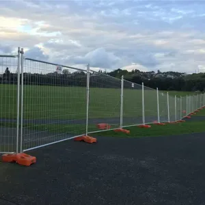 Galvanized Steel Australia Temporary Fence With 1.8m Height and 2.4m Panels thumbnail-1