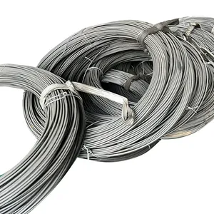 1022 Welding Wire 1.6mm 2.5mm 5.5 mm 8 mm Grade1035 Q195L SAE 1008 SAE1006 Low Black Annealed Carbon Steel Wire Coil thumbnail-4