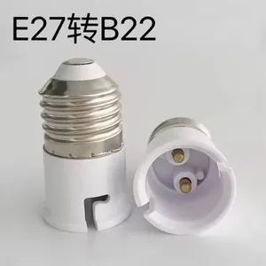 E27 to B22 Lampholder Socket Adaptor B22 to E27 Lamp Holder thumbnail-2