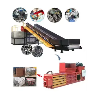 Industrial Garbage Shredder Organic Waste Shredder and Baler EPC thumbnail-1