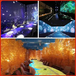 Immersive 5d Restaurant and Banquet Hall, Naked-eye 3d Holographic Exhibition Hall, Bar Wall and Floor, Ktv Interactive Projector thumbnail-5