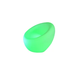 Illuminated Garden Chair Waterproof Square Seat Outdoor Wireless Remote Control Flashing Led Chair Light thumbnail-3
