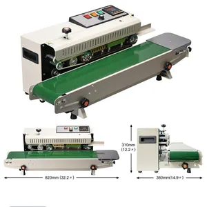 Commercial Automatic Sealing Machine for Plastic Film Food Mooncake Tea Nuts and Snacks thumbnail-5