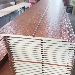 Hot Selling Metal Carved Board Foam Decorative Exterior Wall Sandwich Panel thumbnail-2