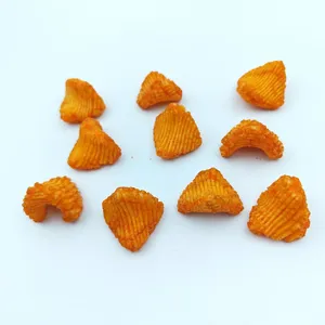 Crunchy Mexican BBQ Flavor Fried Rice Crackers Ridged Triangular Snacks for Wholesale Bulk Food Distributors thumbnail-4