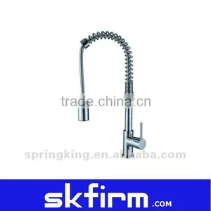 Home Water Tap Brass Pull Out Kitchen Mixers thumbnail-1