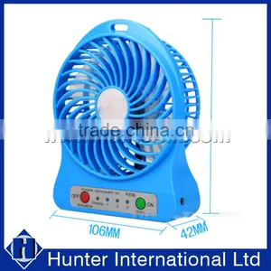 Strong Wind Portable Mini Recharging Fan thumbnail-5