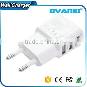 2016 New Premium Travel Universal Multi Port Usb Charger 3 Port Usb Wall Charger Adapter 5V 2A for Samsung for IPhone for HTC thumbnail-4