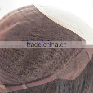 Top Quality Silk Top Glueless Full Lace Wig 100% Virgin European Hair Jewish Wig thumbnail-3