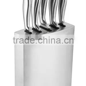430 S/S HANDLE STAINLESS STEEL 6PCS KITCHEN KNIFE SET thumbnail-1