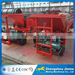 Mobile Trommel Screen Gold Washing Machine In Ghana thumbnail-4