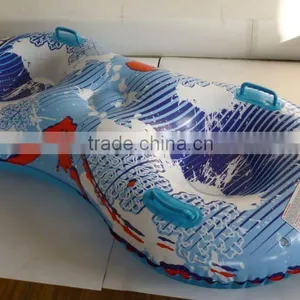 Inflatable Double Snow Tube thumbnail-1