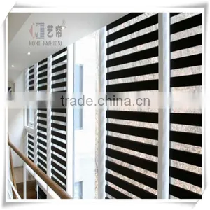 Yilian Newest Design Manual Horizontal Zebra Blinds for Windows Blinds thumbnail-4