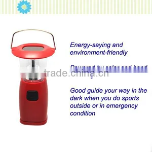 (120351) Camping Lantern ABS Material Rechargeable Solar Led Torche thumbnail-2