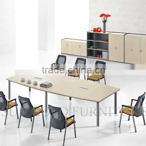 Large Wooden Melamine Conference Table for Office, Banquet (SZ-MT064) thumbnail-1