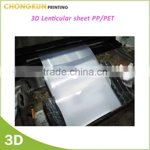 Plastic PP/PET Material 75/100/161 Lpi 3d Lenticular Lens Sheet Quality Choice thumbnail-1