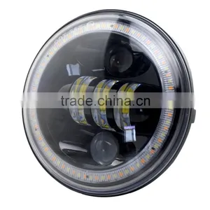 New Arrival and Smart Design 50w 5.75 Led Headlight for Harley Motorcycle thumbnail-2