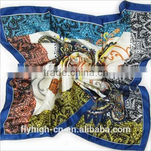 Factory Price Cheap Gift Silk Chiffon Custom Printed Scarf Quality Choice thumbnail-5