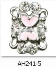 Best Selling Fashion Jewelry Beads Colorful Heart& Flower Shape Crystal Alloy Beads 2014 thumbnail-5