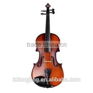 Unvarnished Violin Ebony Accessories Violin Hot Sale In USA Brand Violin 1/2 thumbnail-2