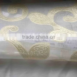 White Sheer Curtain Fabric thumbnail-1