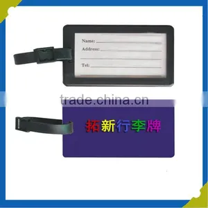 2016 Newly Designed Tags Soft Pvc Luggage Tag Id Card Luggage Tag thumbnail-4