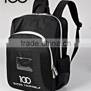 Men and Women Schoolbag Korean Lightweight Waterproof Nylon Backpack 3--4-- 6th Grade Middle School Students Bag thumbnail-1