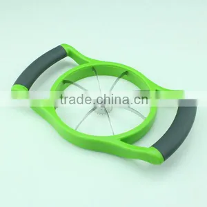 Kitchen Helper Rubber Handle Stainless Steel Fruit Cutter thumbnail-5