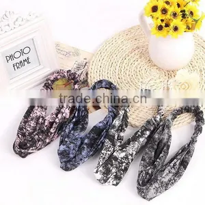 2015 Newest Design Fashion Texture Print Hair Accessries thumbnail-1