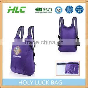 2016 New Products Light Weight Daily Folding Bag/School Backpack/Backpack Bag , Wholesale Backpack thumbnail-1