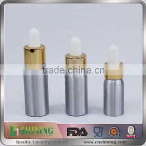 1oz Metail Silver Bottle With Child Proof Dropper 18mm/aluminum E-juice Dropper Bottle 30ml thumbnail-2