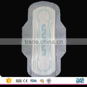 Regular Type Disposable Ultra Thin Lady Cotton Sanitary Napkins With Leak Guard thumbnail-1