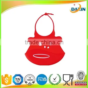 Kids Silicone Bibs Waterproof Bibs Baby Lunch Bibs thumbnail-4