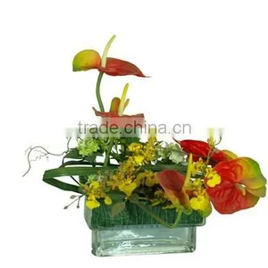 2015 Artificial Floral Art Seasons Creations With Artificial Flowers,plants and Pot thumbnail-5