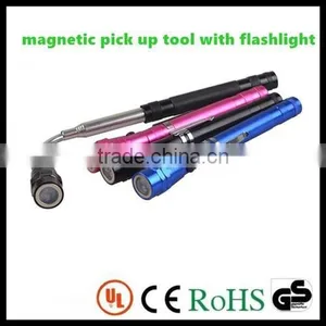 Telescopic Magnetic Pick up Tool With Flashlight thumbnail-1