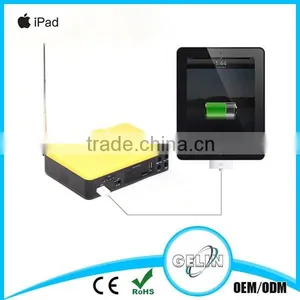 New Products Battery 8000mah Waterproof Solar Portable Power Bank thumbnail-2