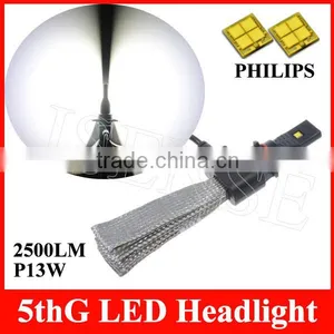 5th Generation Led Headlight Fanless Copper Braid Cooling Headlight Bulb thumbnail-5