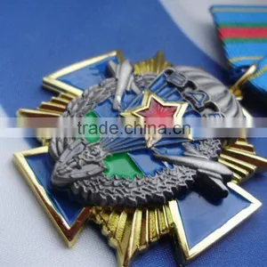 Newly Designing Army Awards and Medals Free Delivery Medals and Awards Cheap Top Quality Military Medals for Sale thumbnail-2