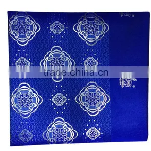 Royal Bule African Gele Headtie / Swiss Headtie / Popular Sego Stock Sample thumbnail-1