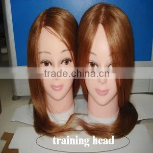 Silky Straight Synthetic Training Head thumbnail-1