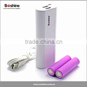 Soshine E4 Power Bank 2 x 18650 Power Bank for Mobile Phone for Camera and MP3 Player Power Bank Charger Power Bank Case thumbnail-1