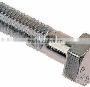 DIN931 DIN933 Bolt Manufacturing Direct Price Base on Pitch (1.00mm-2.5mm ) M8x150 thumbnail-2
