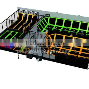 Cheer Amusement CH-ST150024 Playground Equipment Big Trampoline Park thumbnail-1